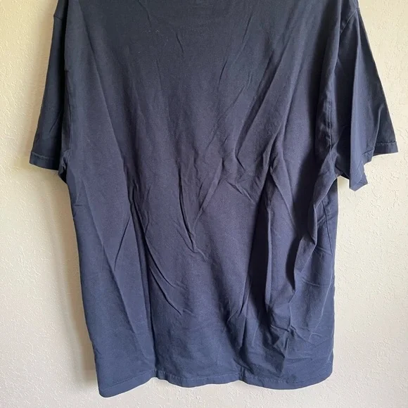 Men’s L Navy Hurley Casual Short Sleeve Casual Tee Shirt - Picture 5 of 5